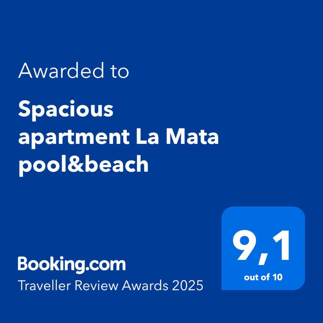 Spacious Apartment La Mata Pool&Beach 또레비에하 외부 사진
